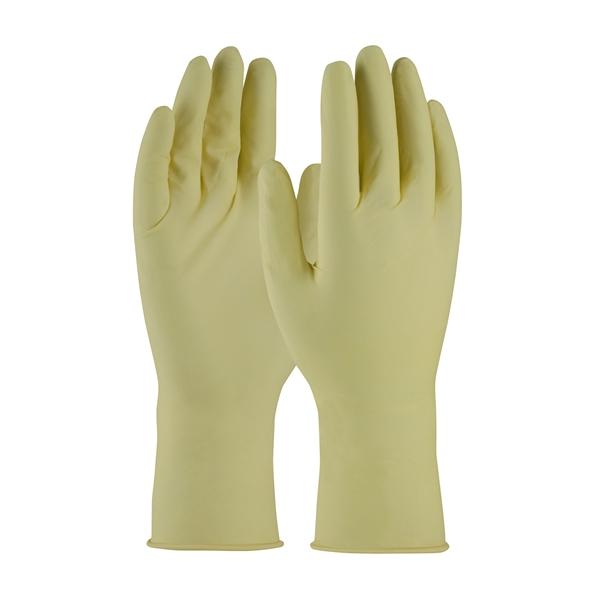 PIP Single Use Class 100 Cleanroom Latex Glove with Fully Textured Grip - 12", Natural, Large, 10/bg - 100-323000/L