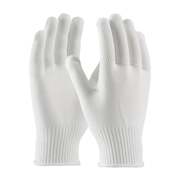 PIP Medium Weight Seamless Knit Stretch Polyester Clean Environment Glove - 10 Gauge, White, Small, 300/pr - 40-C2210/S