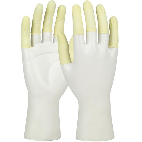 PIP Powder-Free Vacuum Sealed Latex Finger Cots ISO 5 (Class 100), Natural, Small, 14400/ea - 5CS