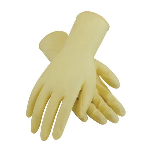 PIP Single Use Class 100 Cleanroom Latex Glove with Fully Textured Grip - 12", White, X-Small, 10/bg - 612HCXS