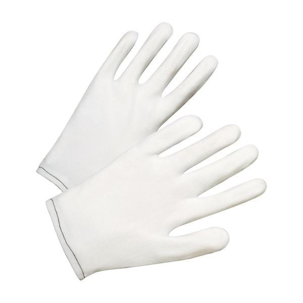 PIP 70 Denier Tricot Inspection Glove with Rolled Hem Cuff, White, X-Large, 600/ea - 905/XL