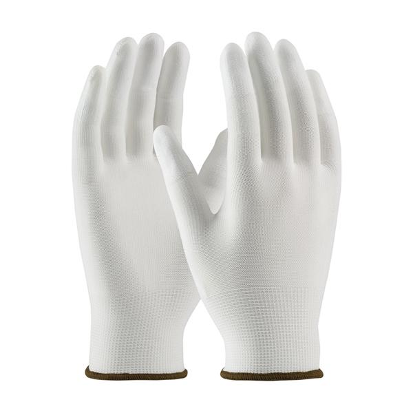 PIP Seamless Knit Nylon Clean Environment Glove with Polyurethane Coated Smooth Grip on Fingertips, White, X-Large, 300/pr - 99-126/XL