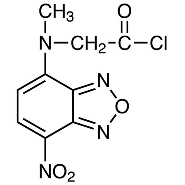 NBD-COCl[=4-(N-Chloroformylmethyl-N-methylamino)-7-nitro-2,1,3-benzoxadiazole][for HPLC Labeling], 100MG - A5572-100MG