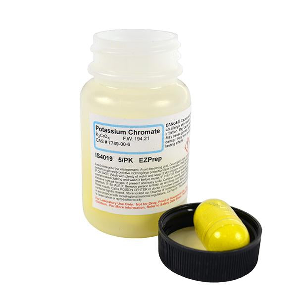 Potassium Chromate EZ Prep 5pk Makes 5 X 50ml 0.5m Solution -IS4019