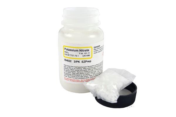 Potassium Nitrate EZ Prep 3 Pk Makes 3 X 50ml 1.5m Solution -IS4022