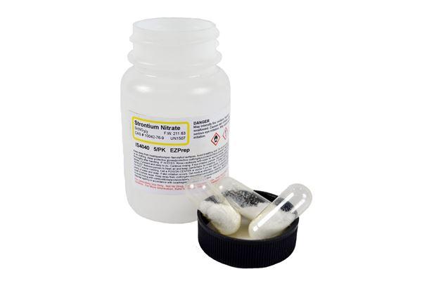 Strontium Nitrate EZ Prep 5pk Makes 5 X 50ml 0.1m Solution -IS4040