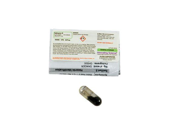 Safranin EZ Prep Capsule Makes 0.1% Solution 100ml -IS4046