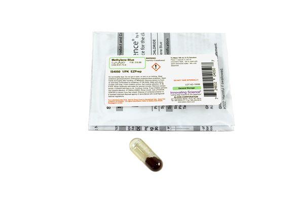 Methylene Blue EZ Prep Capsule Makes 0.1% Solution 100ml -IS4050