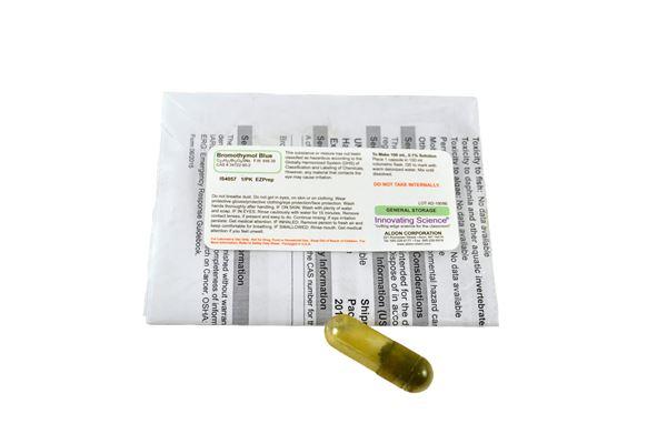 Bromothymol Blue EZ Prep Cpsl Makes 0.1% Solution 100ml -IS4057