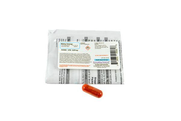 Methyl Orange EZ Prep Capsule Makes 0.1% Solution 100ml -IS4060