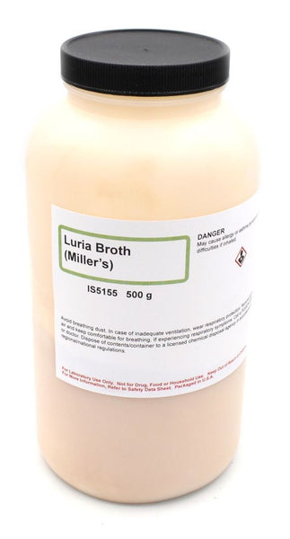 Luria Broth (Miller's), 500g 25 G/L -IS5155