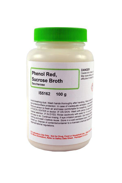 Phenol Red Sucrose Broth 100g 21 G/L Mm1037-100g -IS5162