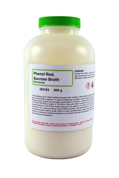 Phenol Red Sucrose Broth 500g 21 G/L Mm1037-500g -IS5163