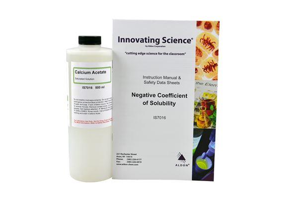 Negative Coefficient Of Solub- Ility Chemical Demo -IS7016
