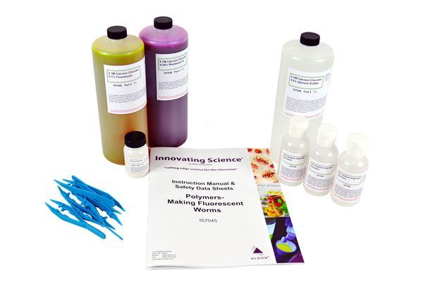 Polymers - Making Fluorescent Worms Chemistry Demonstration -IS7045