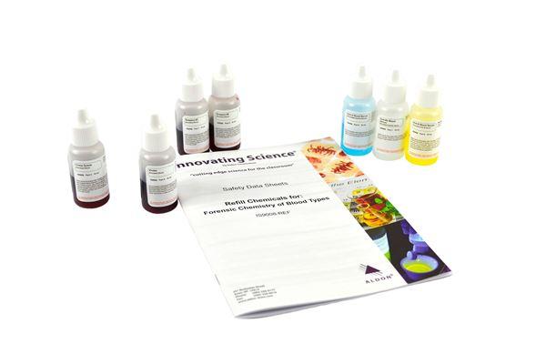 Forensic Chemistry Of Blood Typing Refill Kit -IS9008-REF
