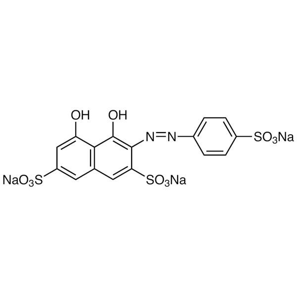 Trisodium 2-(4-Sulfophenylazo)-1,8-dihydroxynaphthalene-3,6-disulfonate, 25G - D0604-25G
