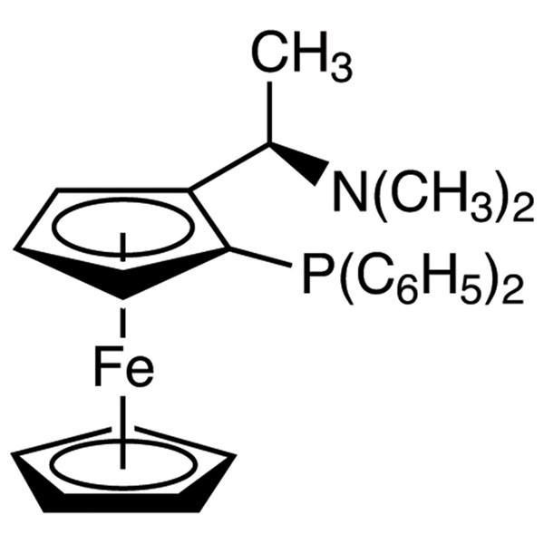 (R)-N,N-Dimethyl-1-[(S)-2-(diphenylphosphino)ferrocenyl]ethylamine, 100MG - D2535-100MG