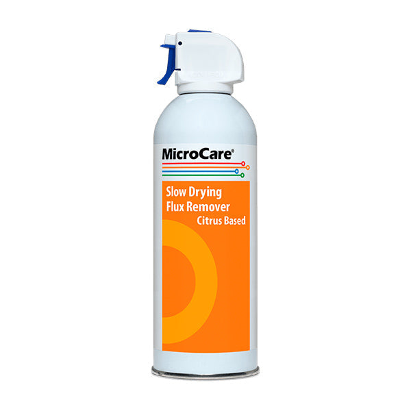 MicroCare Slow Drying Citrus Based Flux Remover, 10 oz. Aerosol - MCC-EC7M
