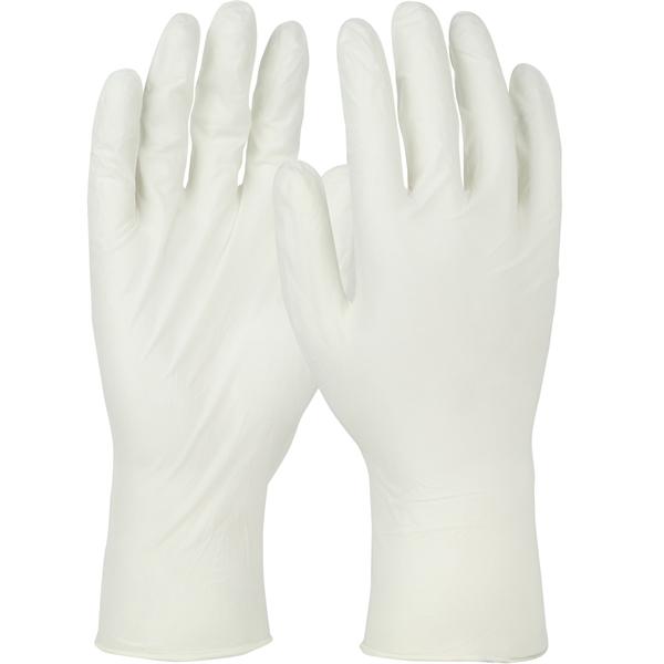 PIP Single Use Class 100 Cleanroom Nitrile Glove - 12", White, Large, 10/bg - ESD1253
