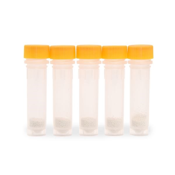 2mL Tube, Yellow, Yeast, 100/box - 30391404