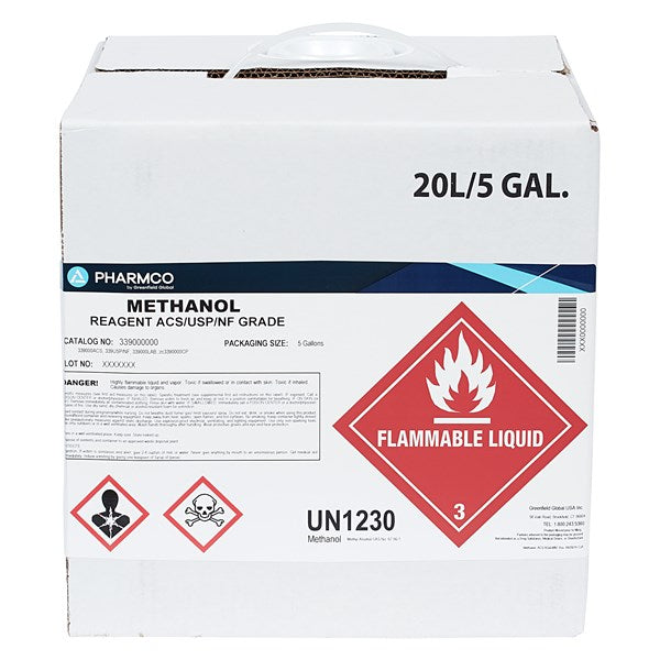 Methanol, 5 Gl Cube - 339000000CB05