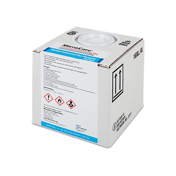 MicroCare Alcohol-Enhanced Flux Remover- ProClean, 1-Gallon / 3.9 Liter Cube Container - MCC-PROG