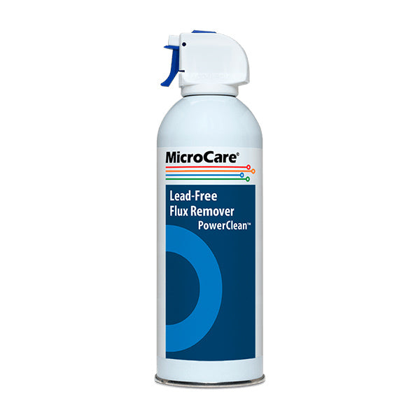 MicroCare Lead-Free Flux Remover- PowerClean, 10.5 oz. Aerosol - MCC-PW210A