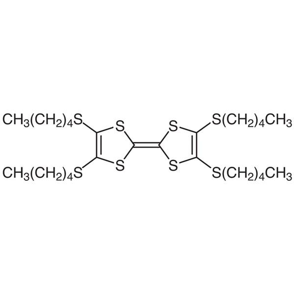 Tetrakis(pentylthio)tetrathiafulvalene, 100MG - T1205-100MG