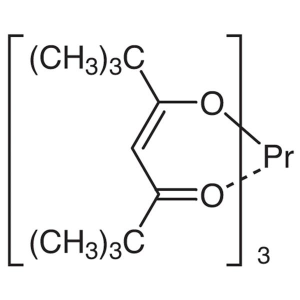 Tris(2,2,6,6-tetramethyl-3,5-heptanedionato)praseodymium(III)[NMR Shift Reagent], 1G - T1264-1G