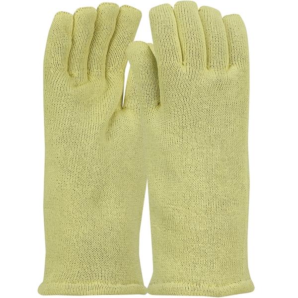 PIP 10" Dry Handling Heat Protection, Yellow, Large, 12/pr - 49GL